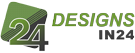 embroidery digitizing service - logo - DesignsIn24